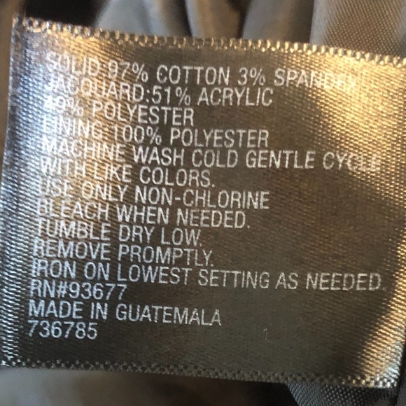 Worthington Chevron Patch Mini Skirt Black & White - Picture 3 of 6